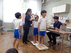 2年生発育測定