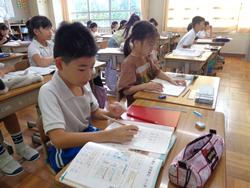 2年生算数の授業