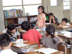 2年生国語の授業