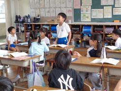 2年生国語の授業