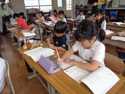 2年生国語の授業
