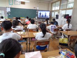 4年生給食の時間