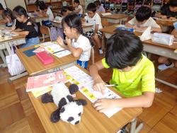 2年生国語の授業