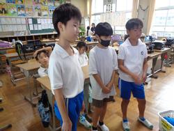 掲示委員会の様子