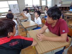 体育委員会の様子