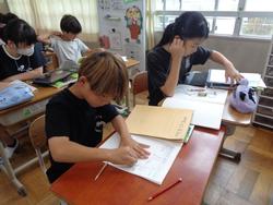 4年生社会の授業
