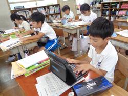 4年生社会の授業