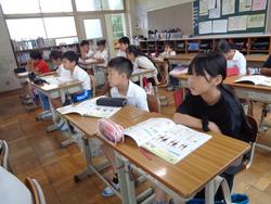 4年生保健の授業