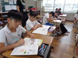 4年生保健の授業