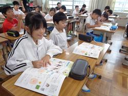 4年生保健の授業