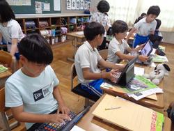 4年生社会の授業
