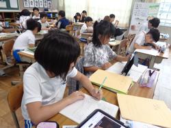 4年生社会の授業