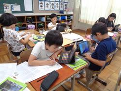 4年生社会の授業
