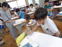5年生図工の授業
