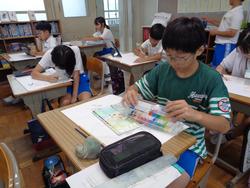 5年生図工の授業