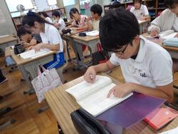 6年生国語の授業