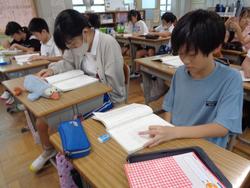 6年生国語の授業