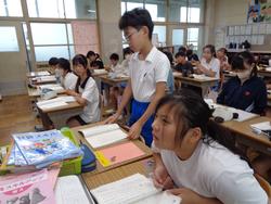 6年生国語の授業