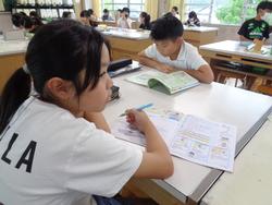 5年生家庭科の授業