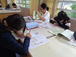 5年生家庭科の授業