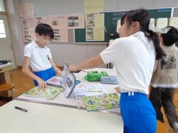 5年生家庭科の授業