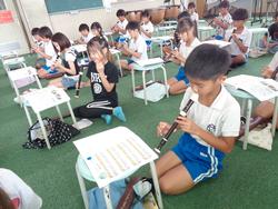 3年生音楽の授業