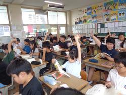 6年生国語の授業