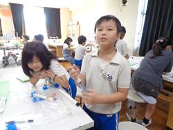 4年生理科の授業