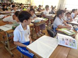 3年生社会の授業