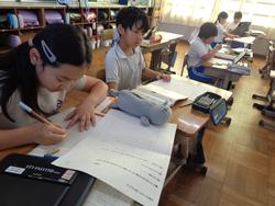 3年生国語の授業