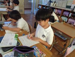 3年生国語の授業