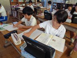 3年生国語の授業