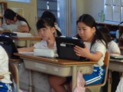 3年生国語の授業
