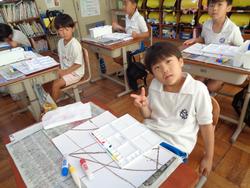 1年生図工の授業