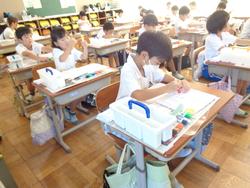 1年生図工の授業
