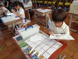 1年生図工の授業