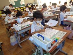1年生図工の授業
