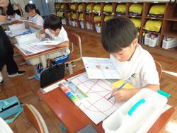 1年生図工の授業