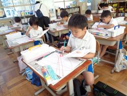 1年生図工の授業