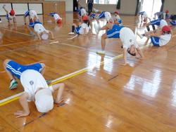 2年生体育の授業
