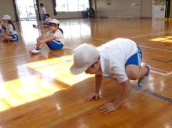 2年生体育の授業