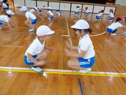 2年生体育の授業