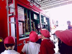 3年生消防署見学