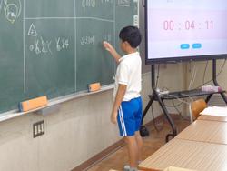 4年生算数の授業