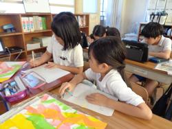 3年生図工の授業