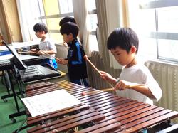 1年生音楽の授業
