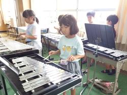 1年生音楽の授業