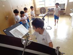 1年生音楽の授業