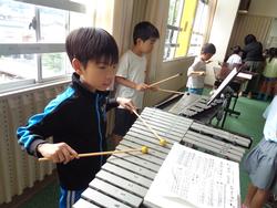 1年生音楽の授業