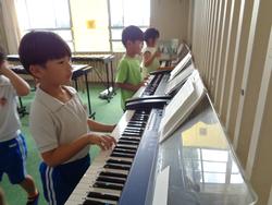 1年生音楽の授業